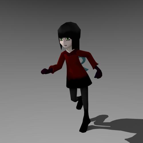 Setty  fully rigged and textured  game engine/unity/animation ready  preview image